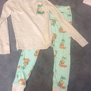Old navy Christmas pjs size 12